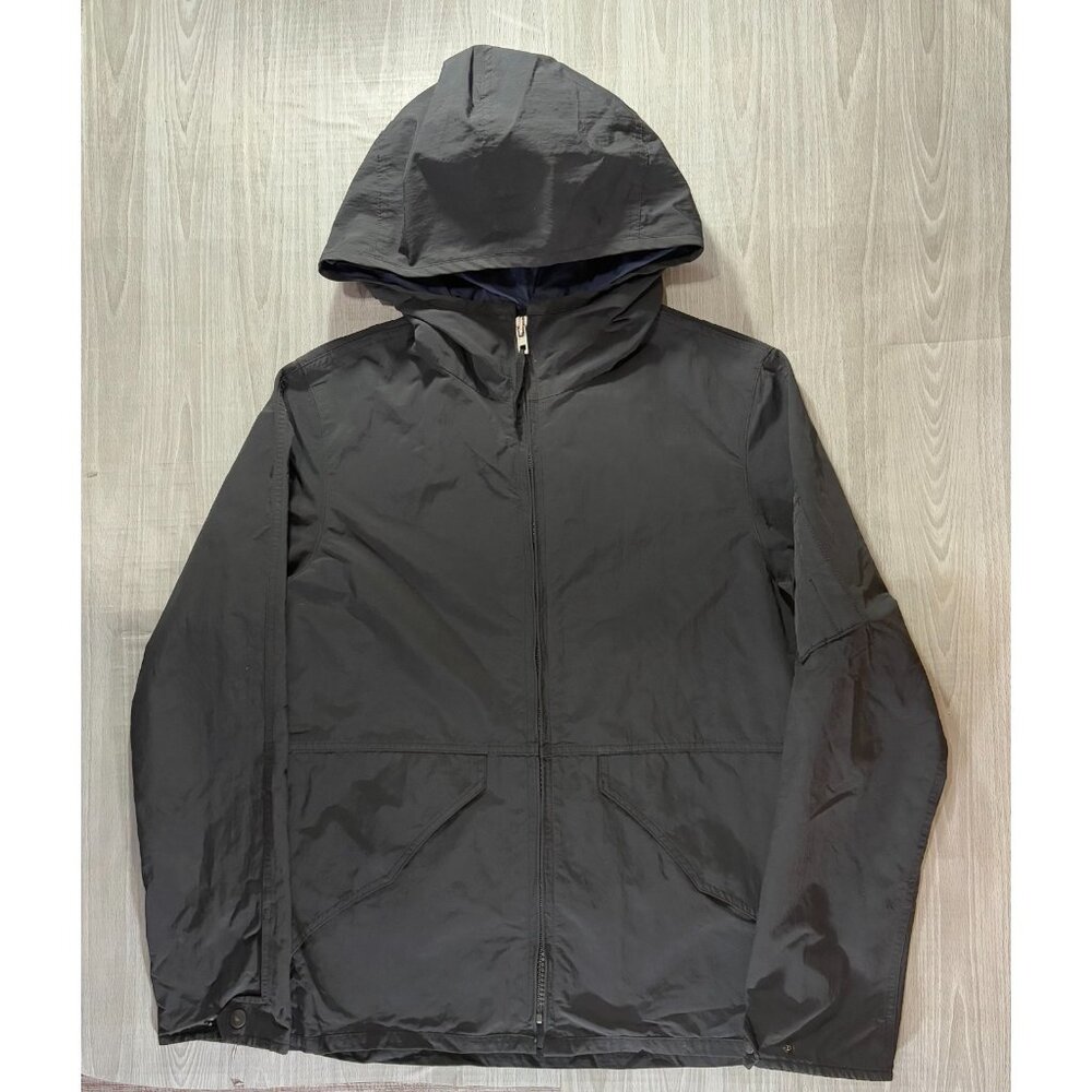 Rag & Bone Hooded rain full zip Jacket Size 38 US S color Black NWOT